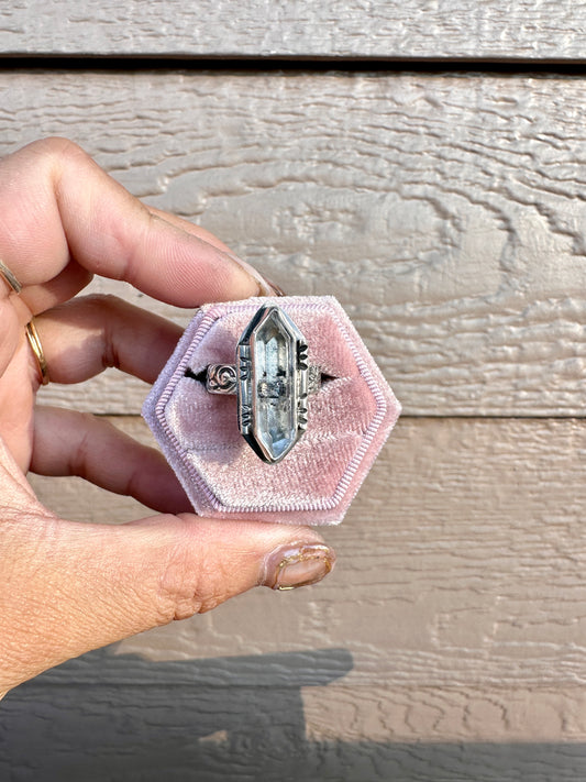 Herkimar Diamond S925 Ring (Size 6.75)