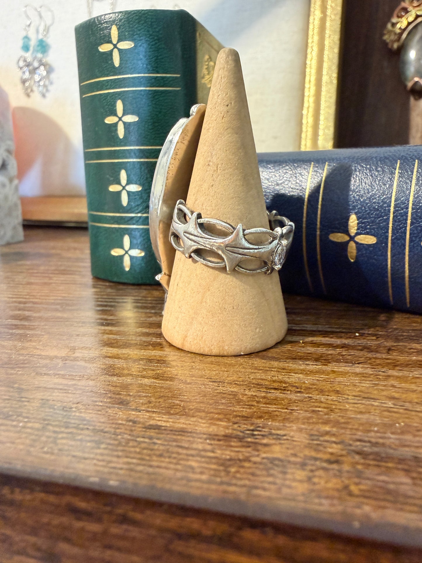 Alaska inspired Labradorite ring